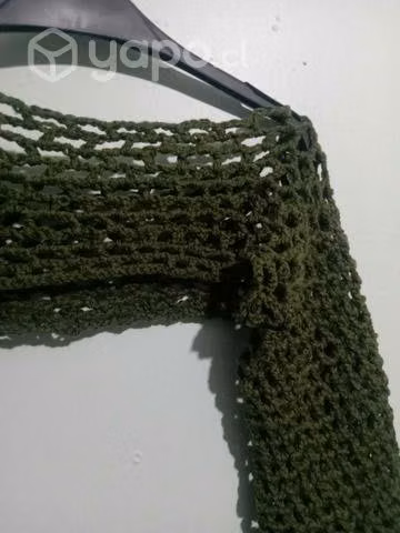 Bolero hecho a crochet talla M