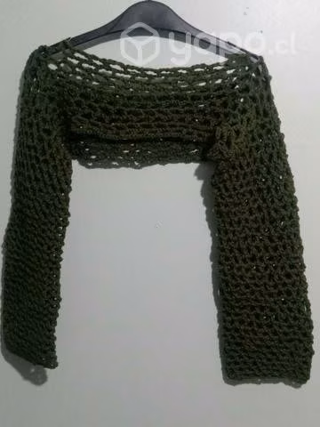 Bolero hecho a crochet talla M