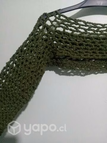 Bolero hecho a crochet talla M
