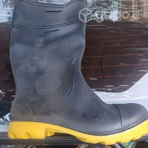 Botas de agua de goma impermeable - Imagen 2
