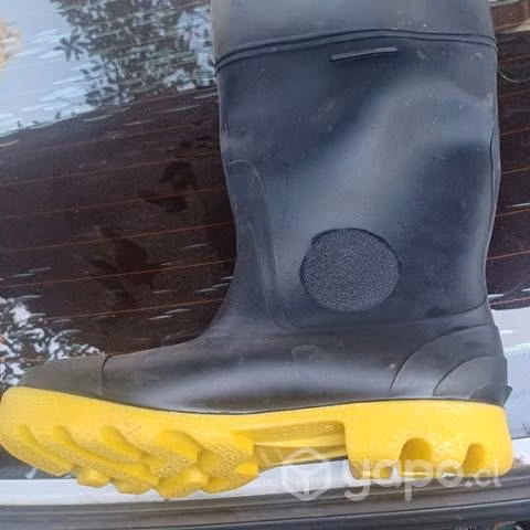 Botas de agua de goma impermeable - Imagen 4