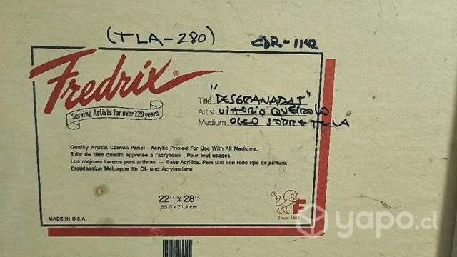 Cuadro vitorio Queirolo en óleo. - Imagen 4