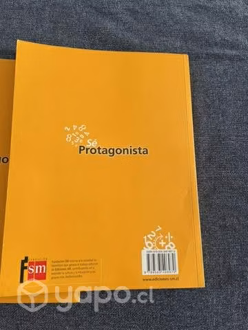 Libro de estudio Sé Protagonista Matemáticas