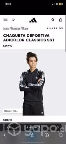 Poleron Adidas Nuevo - Imagen 2