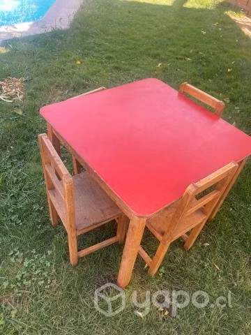 Mesas de trabajo para niños