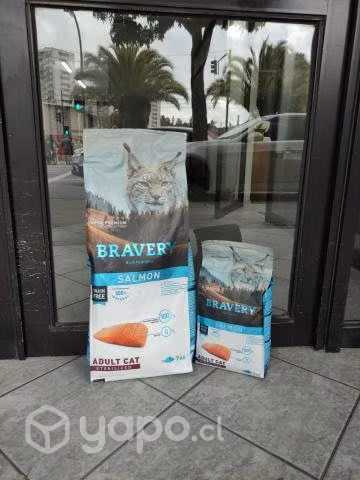 Alimento Gato Bavery Esterilizado Salmon