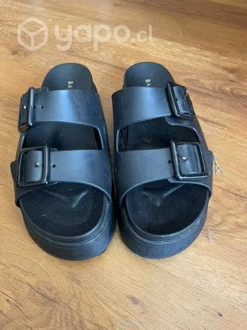 Sandalias Basement con plataforma talla 38 - Imagen 2