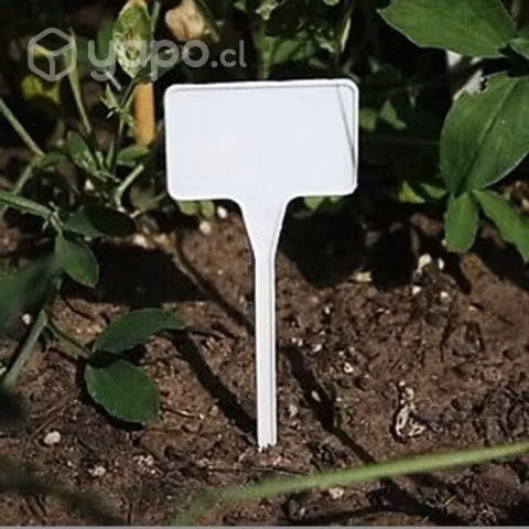 500 x Etiquetas con estaca para plantas - 13 cm