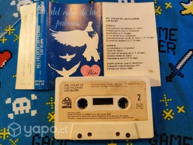 Cassette Los Blops del volar de las palomas