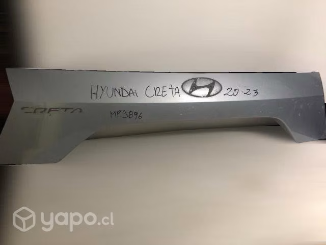Moldura de portalon hyundai creta 2020-2023