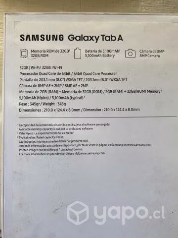 Tablet Samsung 32 gigas - Imagen 2