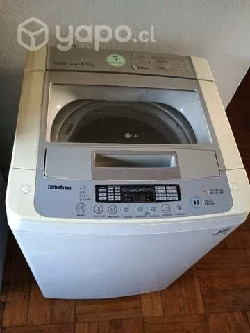 Lavadora LG Fuzzy Logic 8 kls
