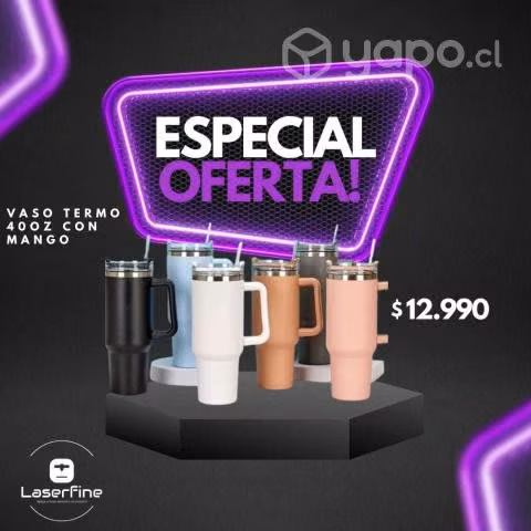 Vasos termicos 40 0z Personalizados