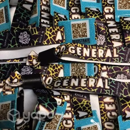 2 pulseras para lolla