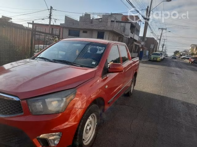 Camioneta ssangyong 2016 diesel 158000km