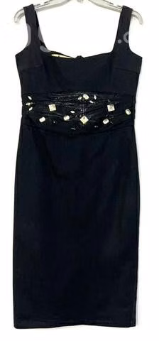 Vestido Entallado Semi Elástico Jazz Jeans S/M