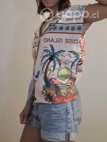 Guayabera Mujer Hombre - Diseño Atractivo