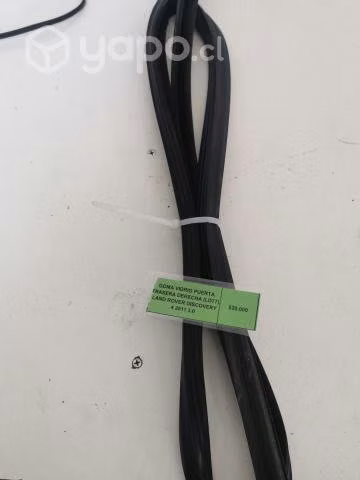 Goma Vidrio Puerta Tras der (LD77) Land Rover