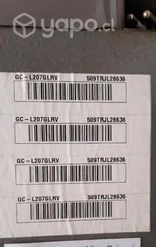 Refrigerador LG con Hielera