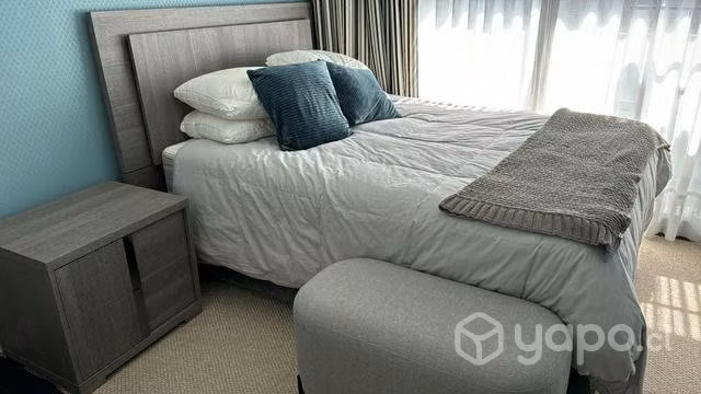 Cama 2 plaza set completo rosen