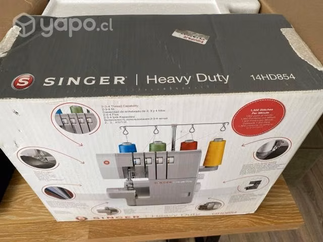 MAQUINA DE COSER singer heavy duty 14hd854 - Imagen 4
