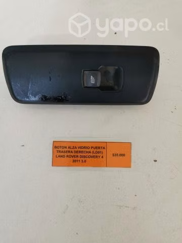Boton Alza Vidrio Pta tras der (LD01) Land Rover