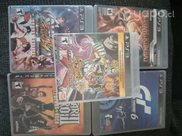 Play 3 con 5 juegos y 2 mandos