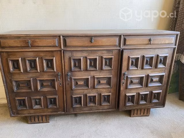 Mueble antiguo, de madera - Imagen 4