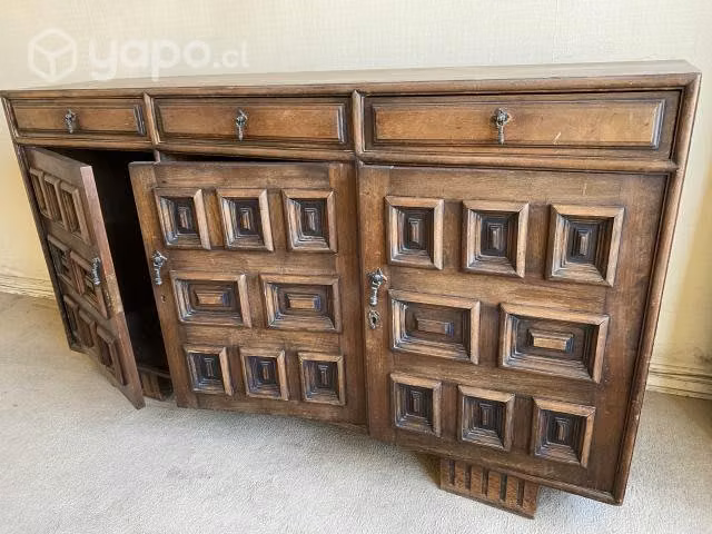 Mueble antiguo, de madera - Imagen 2