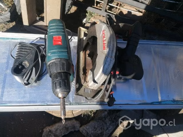 Taladro Inalambrico Bosch y Cierra Skilsaw