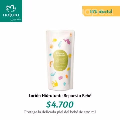 Loción Hidratante Repuesto Mamá & Bebé - Imagen 2