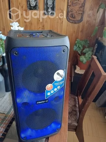 Parlante portátil karaoke marca Master-G