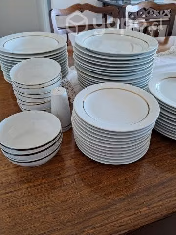 Juego loza porcelana Florencia
