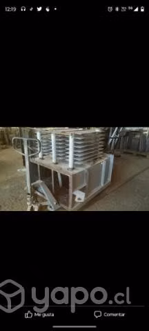 Trabajos en soldadura y pintura reacondicionamient
