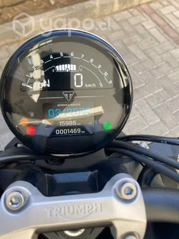 Triumph Trident 660 Año 2022 1500 km