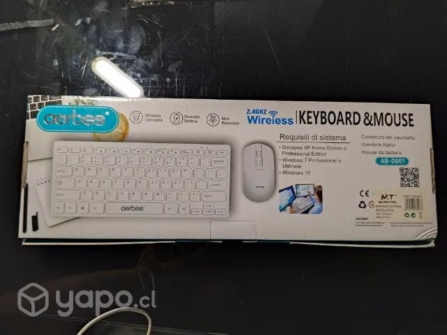 Teclado y mouse inalámbrico Pc - Imagen 3
