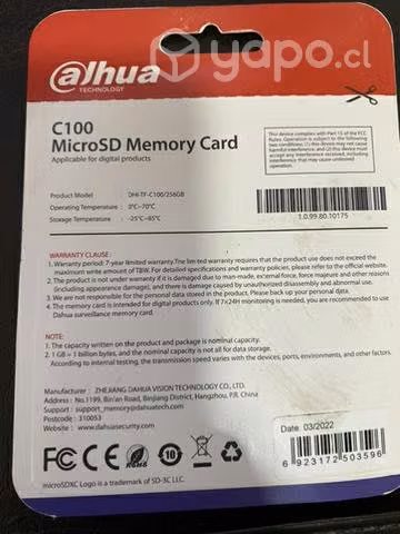 Memoria MicroSd
