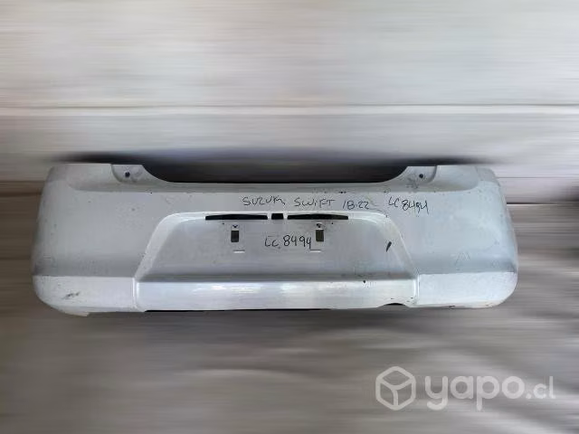 Parachoque trasero suzuki swift 2018-2022
