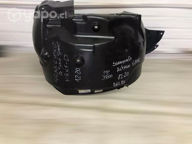 Guardafango delanrt rh ssangyong actyon 12-20