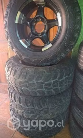 Llantas con neumáticos Marshal
