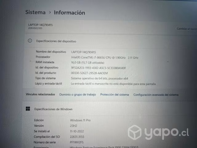 Notebook Lenovo ThinkPad P43s
