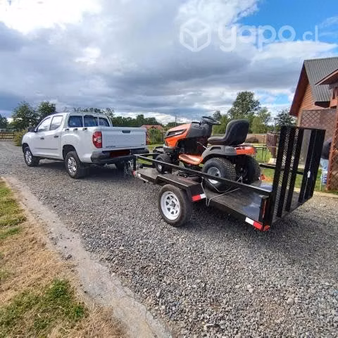 Remolque Carro de arrastre 1000 kg con ramplas
