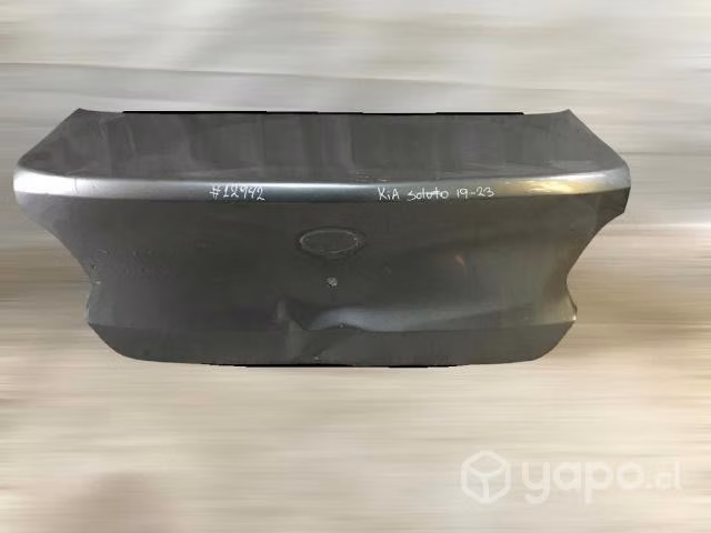 Maleta Kia Soluto 2019 2022