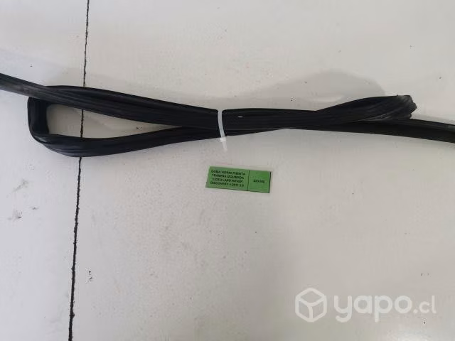 Goma Vidrio Puerta Tras izq (LD82) Land Rover