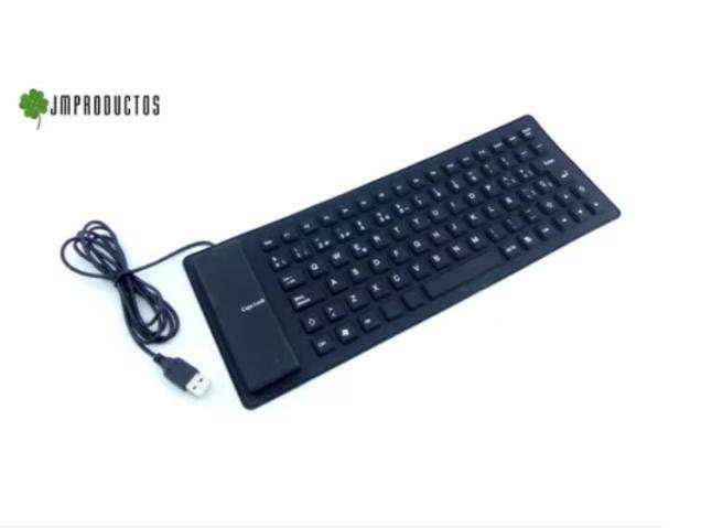 Teclado Silencioso De Silicona Con Letra Ñ - Imagen 3