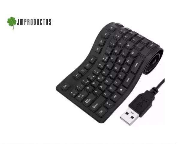 Teclado Silencioso De Silicona Con Letra Ñ - Imagen 5