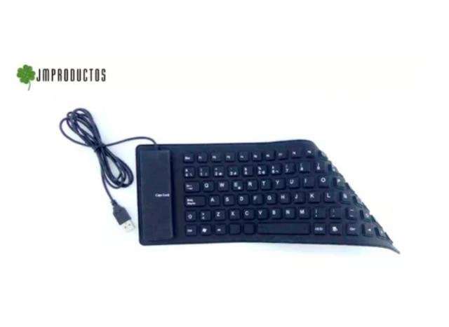 Teclado Silencioso De Silicona Con Letra Ñ - Imagen 4