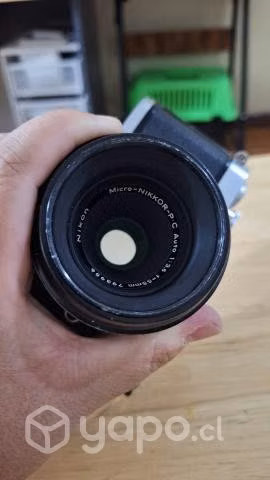 Nikon F2 + lente 55mm 3.5