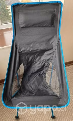 Silla plegable con apoyacabeza