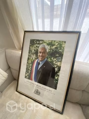 Cuadro foto presidencial Sebastián Piñera